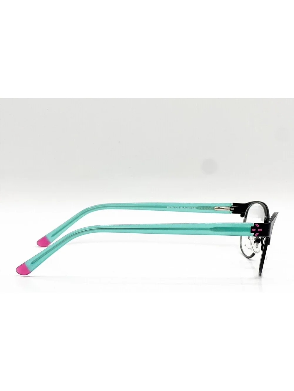 Seventeen 5401 Black Teal Black/Teal Authentic Eyeglasses 48-16-135